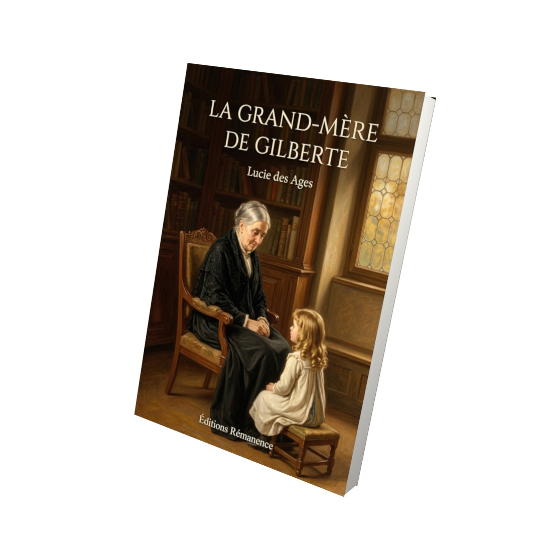 Livre La Grand-mère de Gilberte par Lucie des Ages - Vue 3D - Editions Remanence
