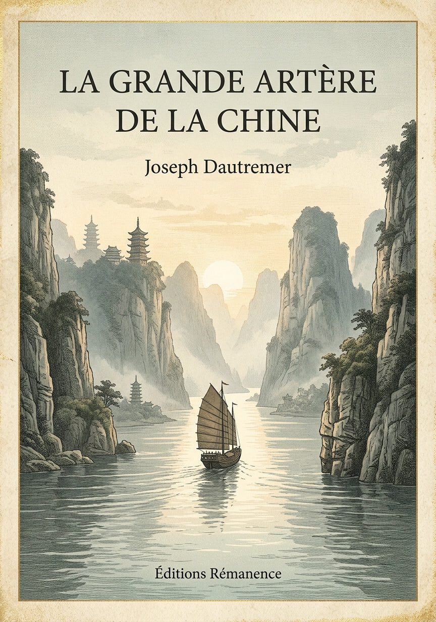 La grande artère de la Chine - Joseph Dautremer (Couverture)