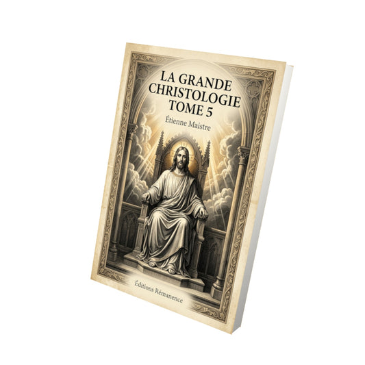 Livre La grande Christologie Tome 5 - Étienne Maistre - Vue 3D - Editions Remanence