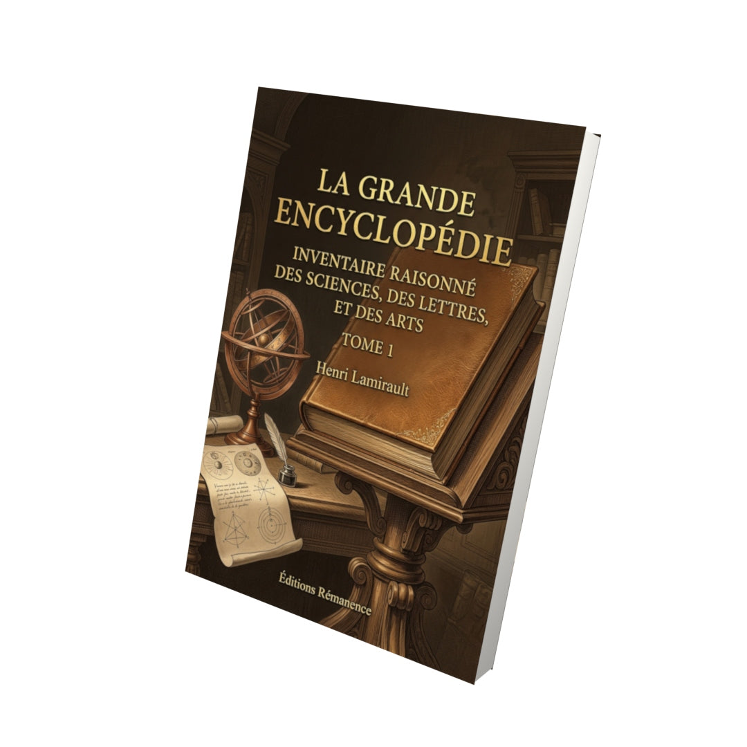Livre La Grande Encyclopédie, inventaire raisonné des sciences, des lettres, et des arts - Tome 17 par Henri Lamirault - Vue 3D - Editions Remanence