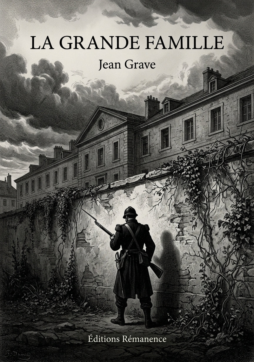 Livre La Grande Famille par Jean Grave - Couverture - Editions Remanence