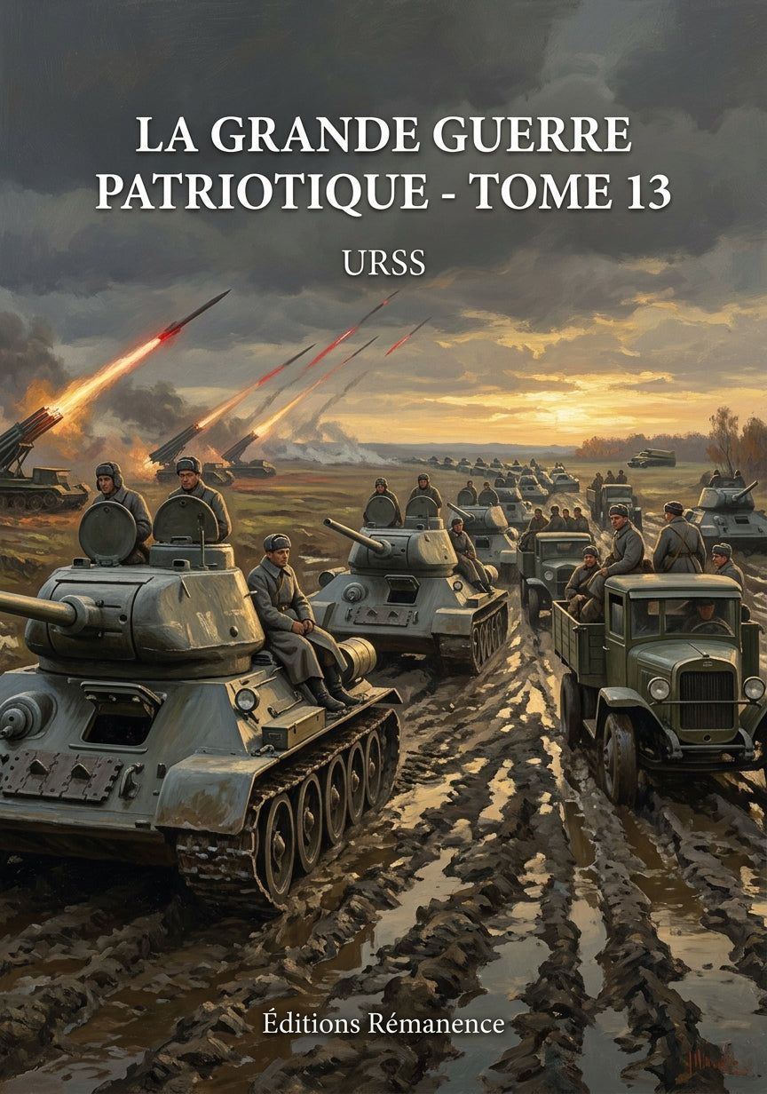 Livre La Grande Guerre Patriotique - Tome 13 par URSS - Couverture - Editions Remanence