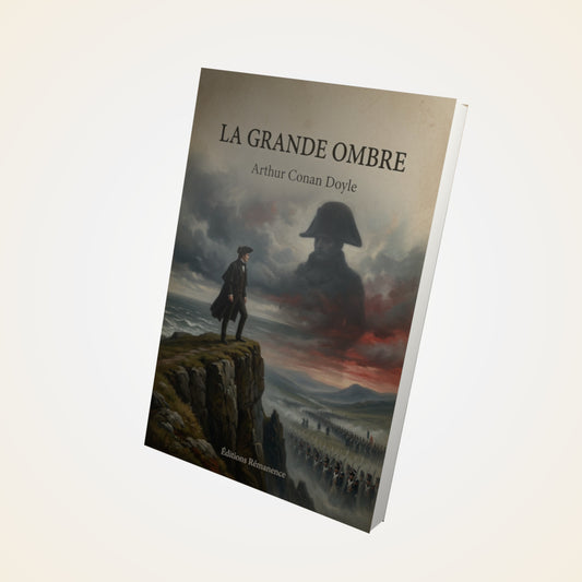 Livre La grande ombre - Arthur Conan Doyle - Couverture 3D