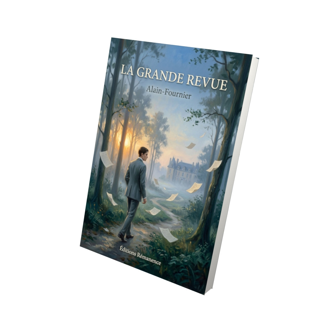 Livre La Grande Revue par Alain-Fournier - Vue 3D - Editions Remanence