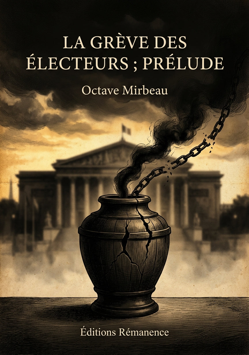 Livre La Grève des électeurs ; Prélude par Octave Mirbeau - Couverture - Editions Remanence
