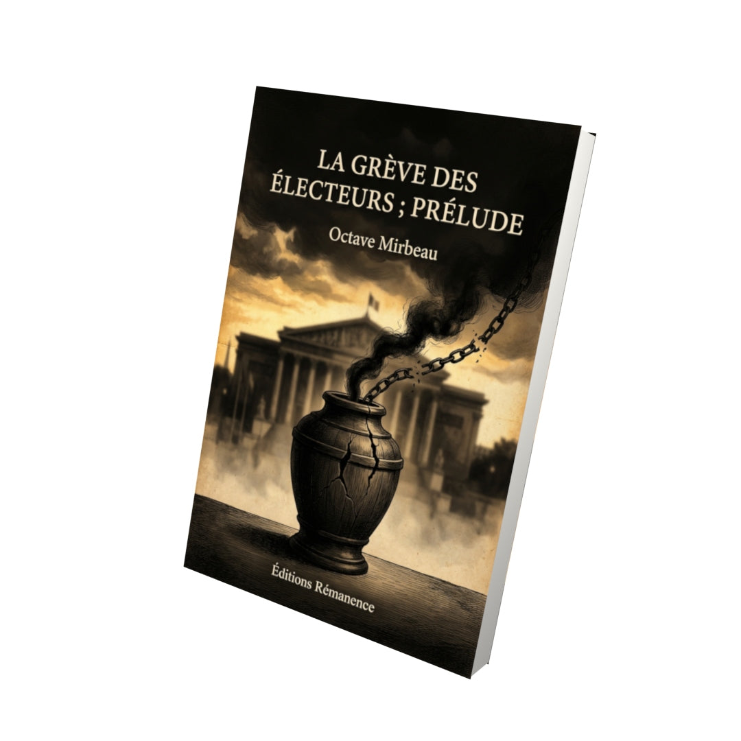 Livre La Grève des électeurs ; Prélude par Octave Mirbeau - Vue 3D - Editions Remanence