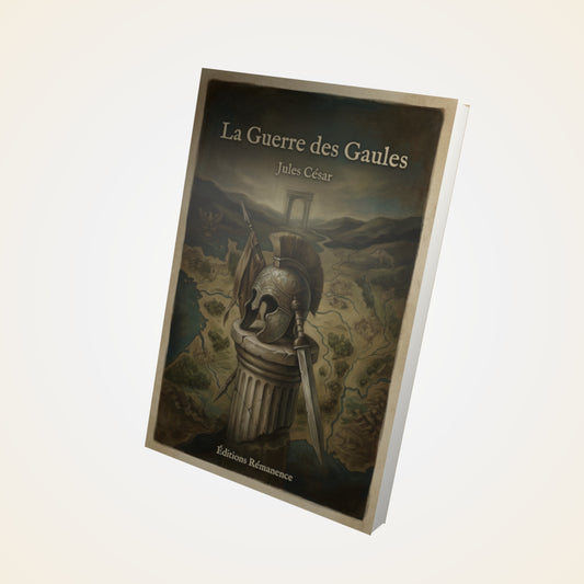 Livre La Guerre des Gaules – Jules César - Couverture 3D