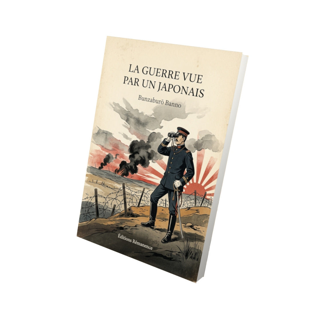 Livre La Guerre vue par un Japonais par Bunzaburō Banno - Vue 3D - Editions Remanence