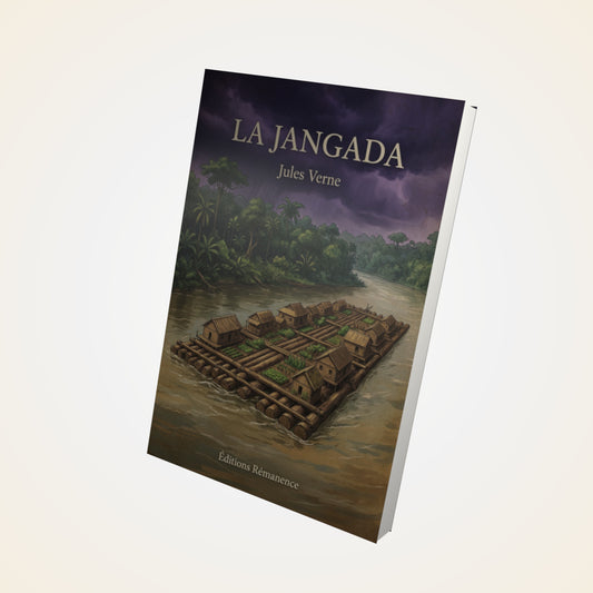 Livre La Jangada - Jules Verne - Couverture 3D