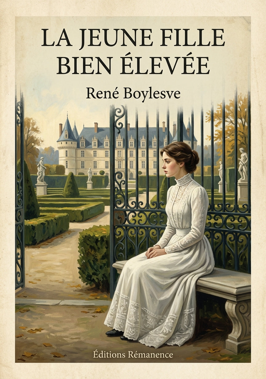 La jeune fille bien élevée - René Boylesve (Couverture)