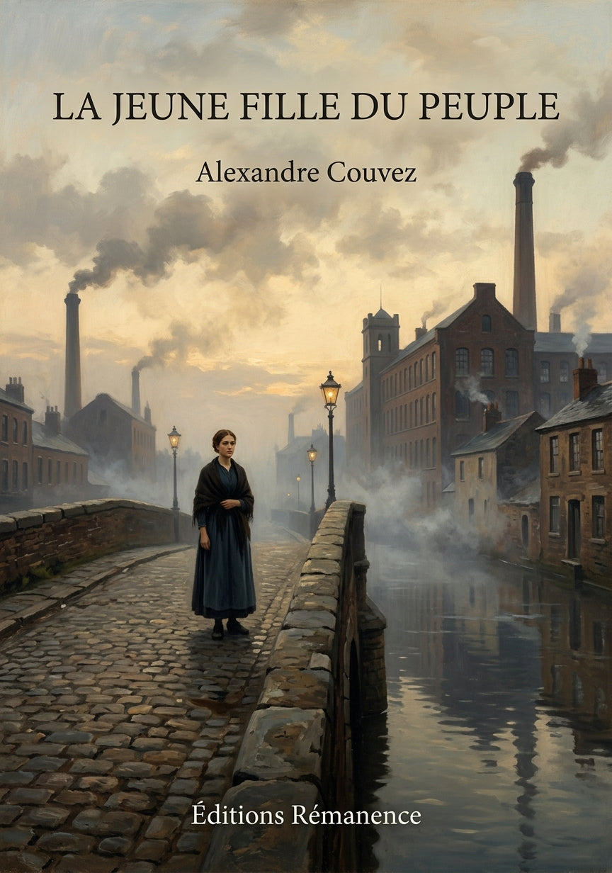 Livre La jeune fille du peuple par Alexandre Couvez - Couverture - Editions Remanence