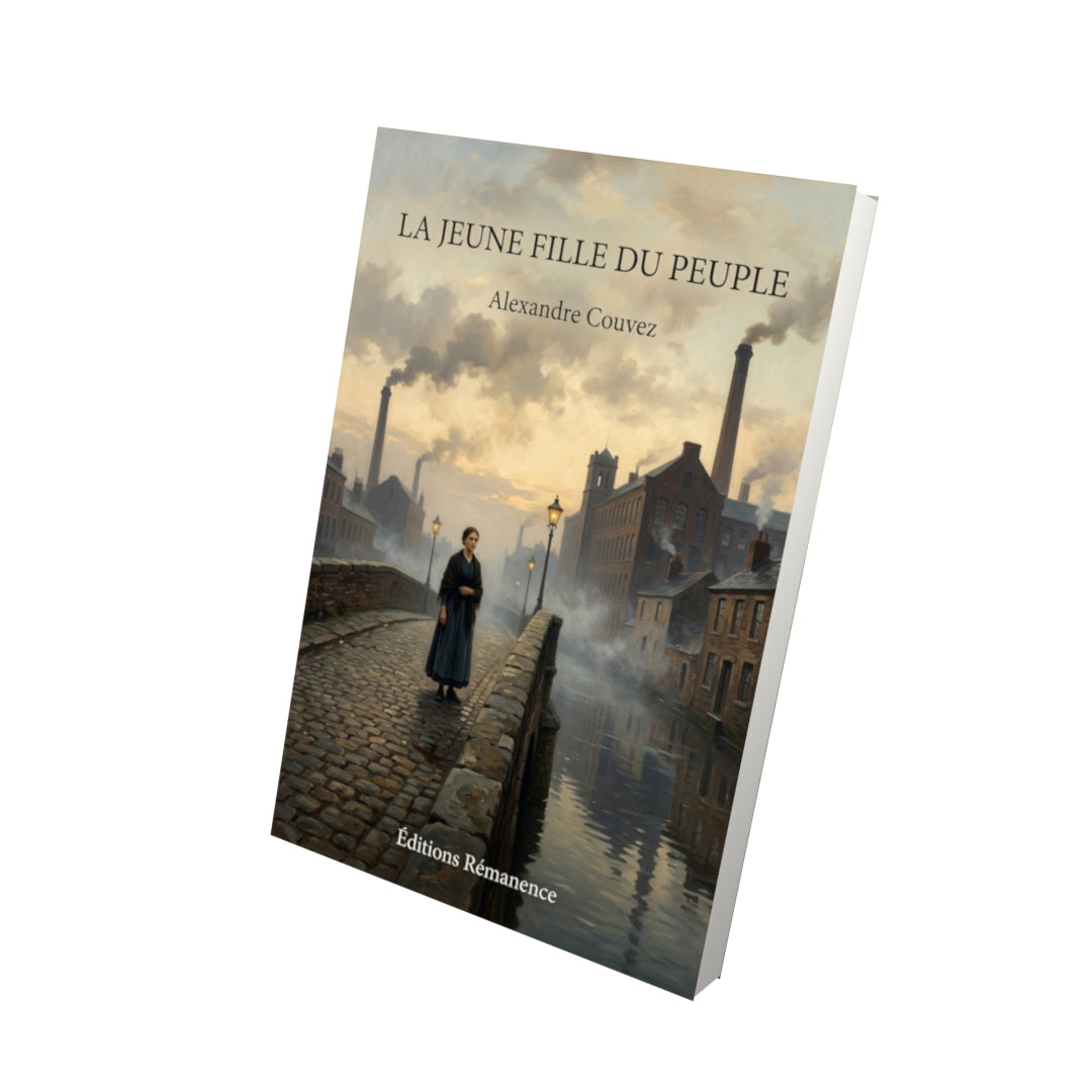 Livre La jeune fille du peuple par Alexandre Couvez - Vue 3D - Editions Remanence