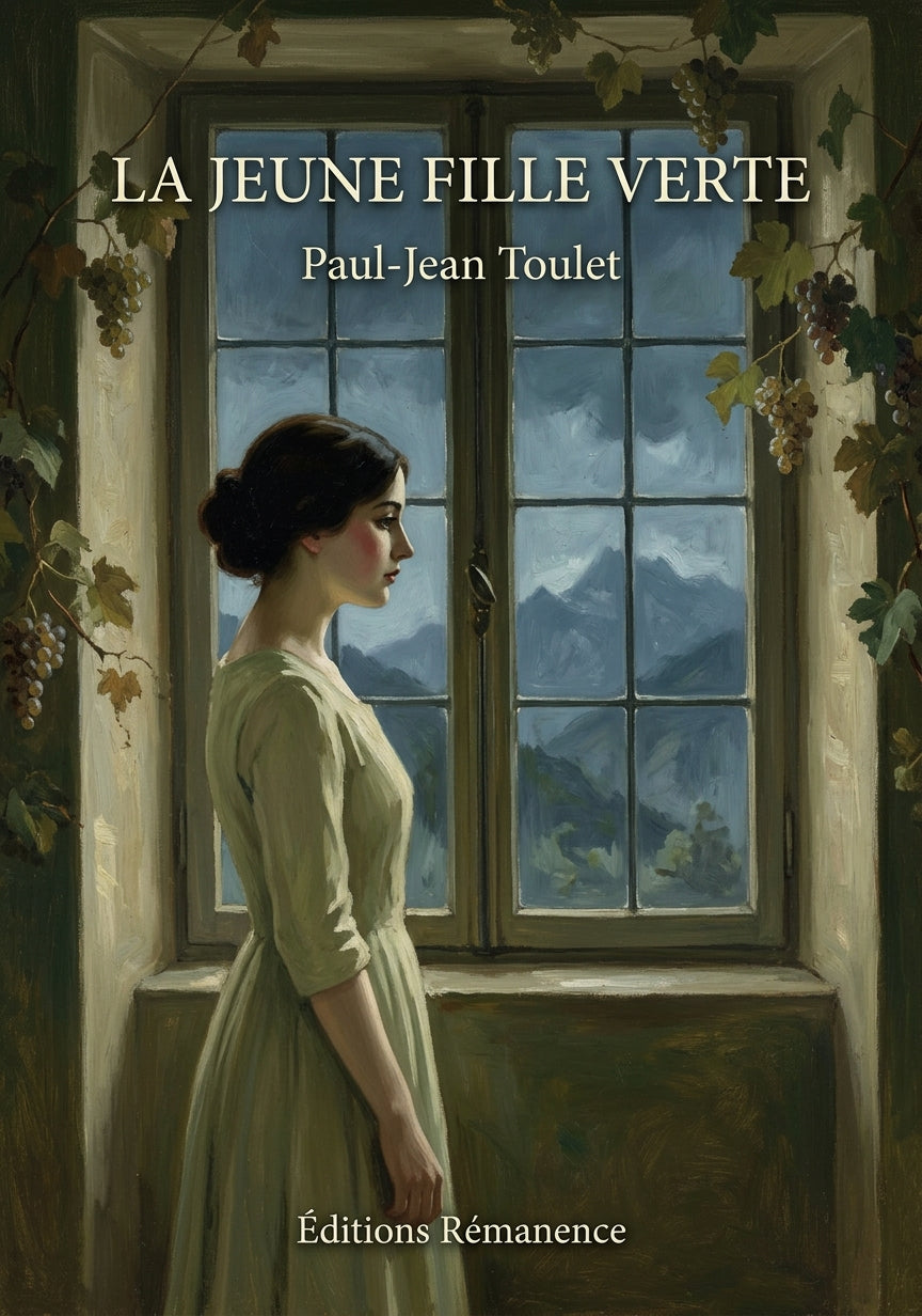 Livre La Jeune Fille verte par Paul-Jean Toulet - Couverture - Editions Remanence
