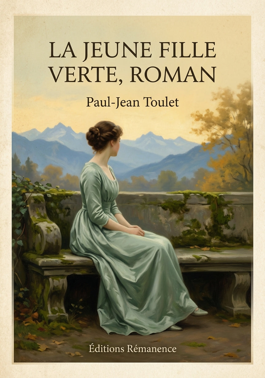 La jeune fille verte, roman - Paul-Jean Toulet (Couverture)