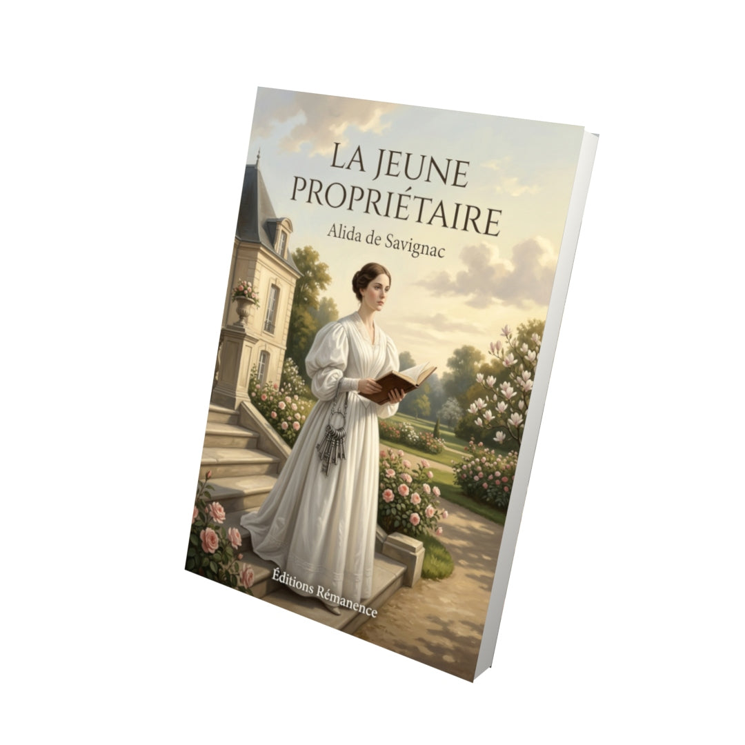 Livre La Jeune Propriétaire par Alida de Savignac - Vue 3D - Editions Remanence