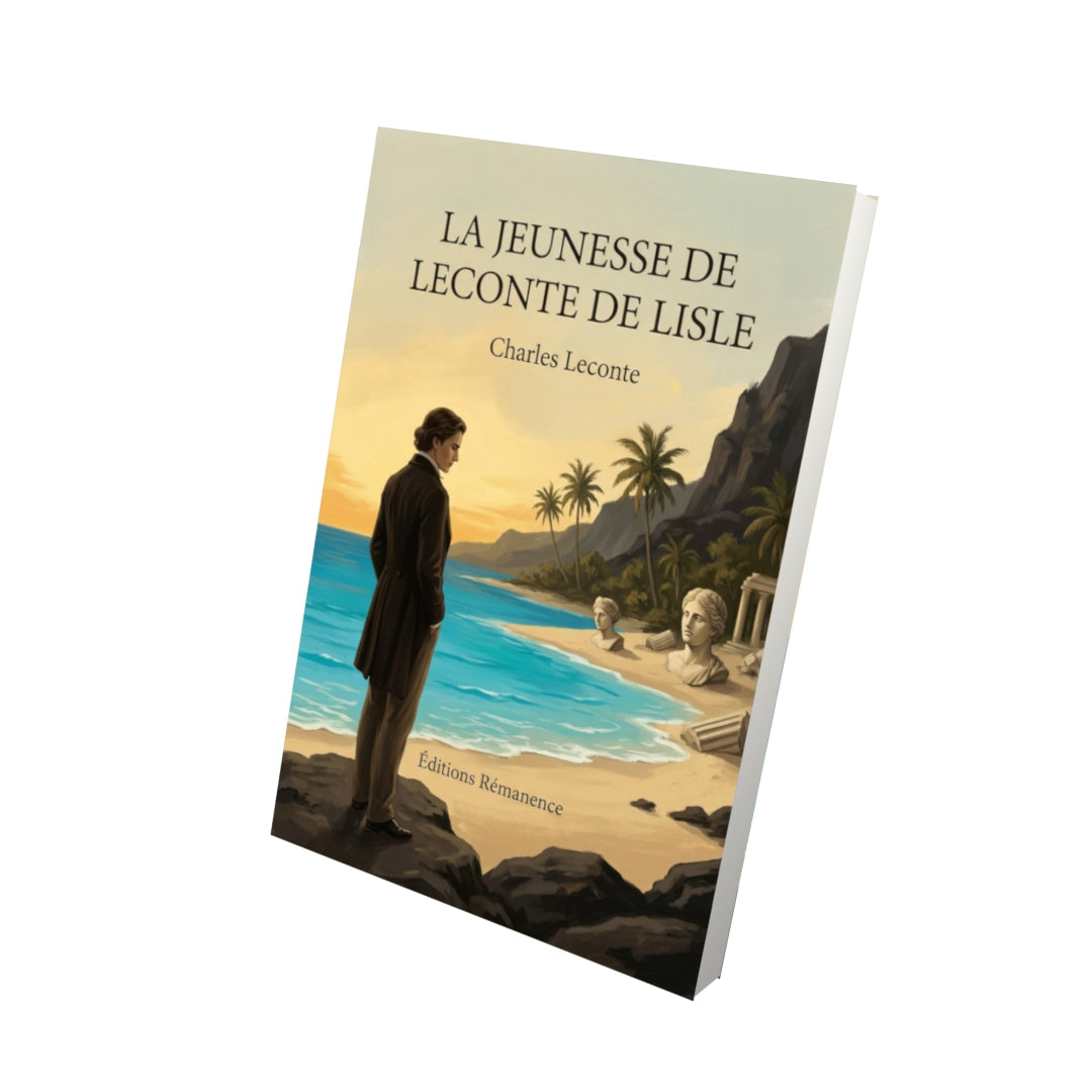 Livre La Jeunesse de Leconte de Lisle par Charles Leconte - Vue 3D - Editions Remanence