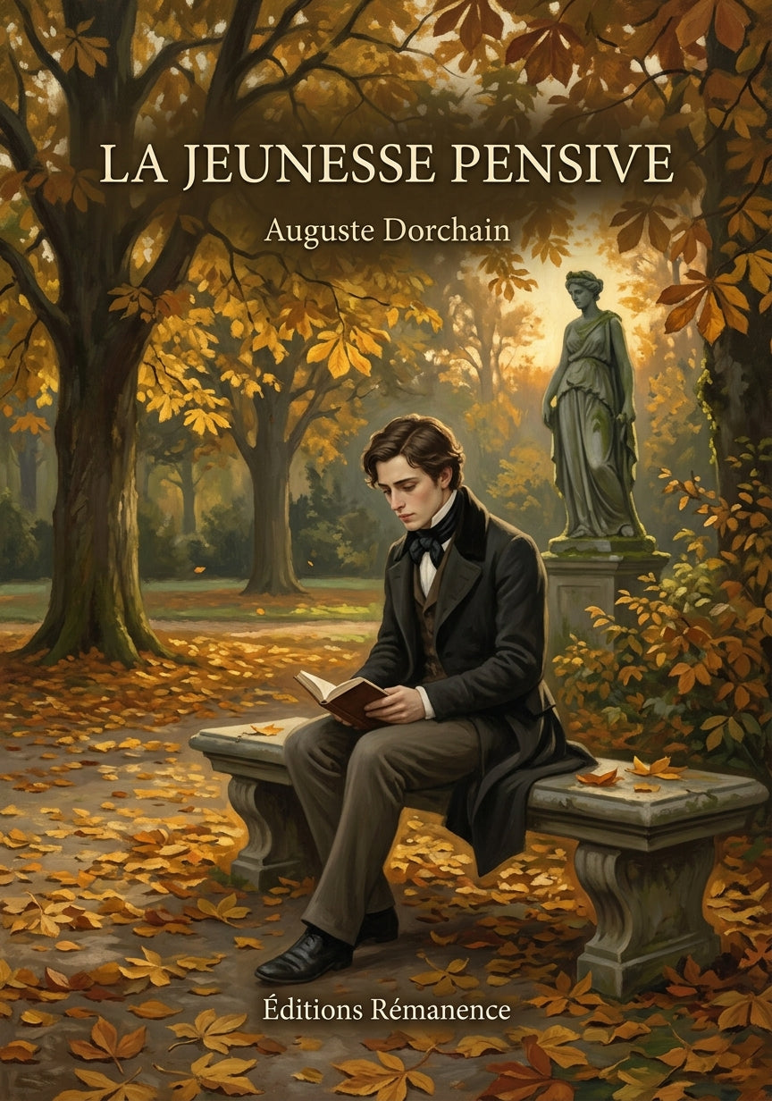 Livre La Jeunesse pensive par Auguste Dorchain - Couverture - Editions Remanence