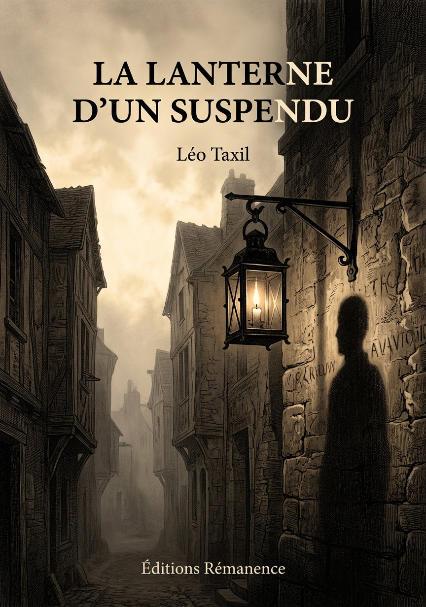 Livre La lanterne d’un suspendu par Léo Taxil - Couverture - Editions Remanence