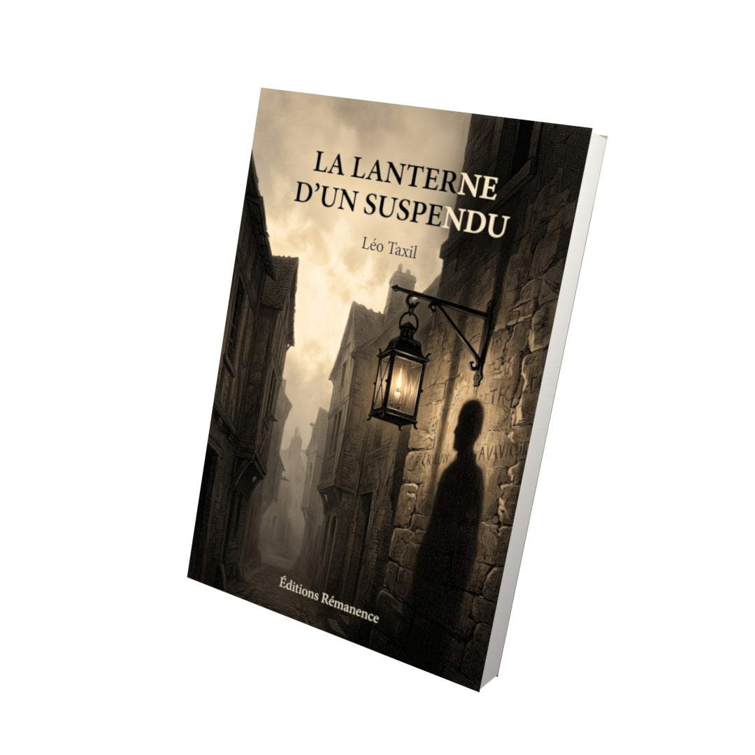 Livre La lanterne d’un suspendu par Léo Taxil - Vue 3D - Editions Remanence