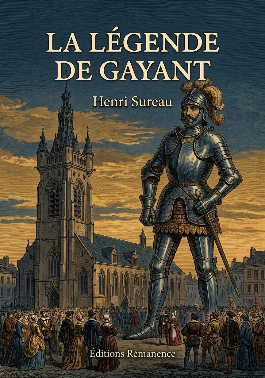 Livre La Légende de Gayant par Henri Sureau - Couverture - Editions Remanence