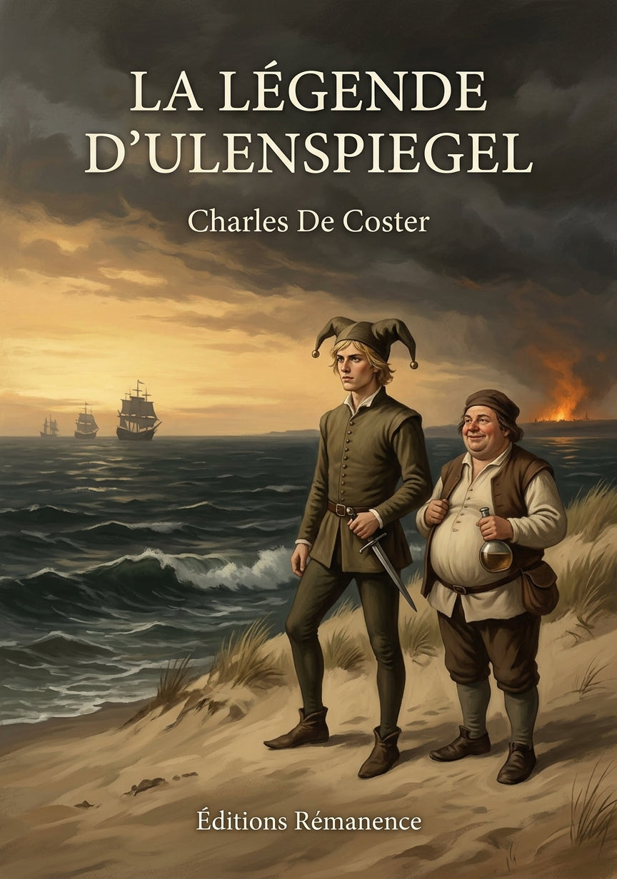 Livre La Légende d’Ulenspiegel par Charles De Coster - Couverture - Editions Remanence