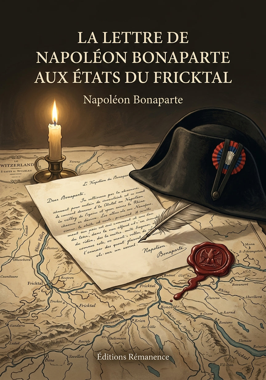Livre La lettre de Napoléon Bonaparte aux États du Fricktal par Napoléon Bonaparte - Couverture - Editions Remanence