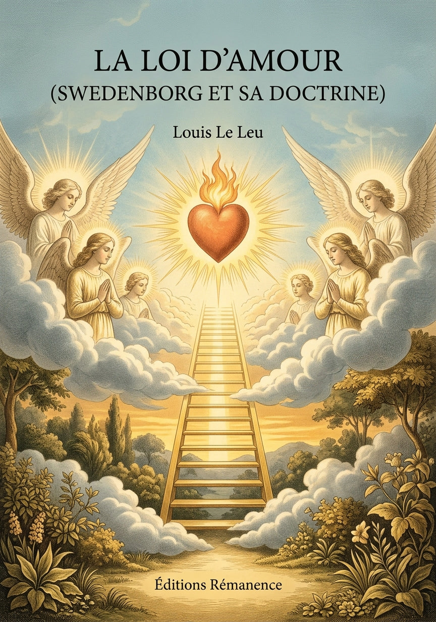 Livre La Loi d’amour (Swedenborg et sa Doctrine) par Louis Le Leu - Couverture - Editions Remanence