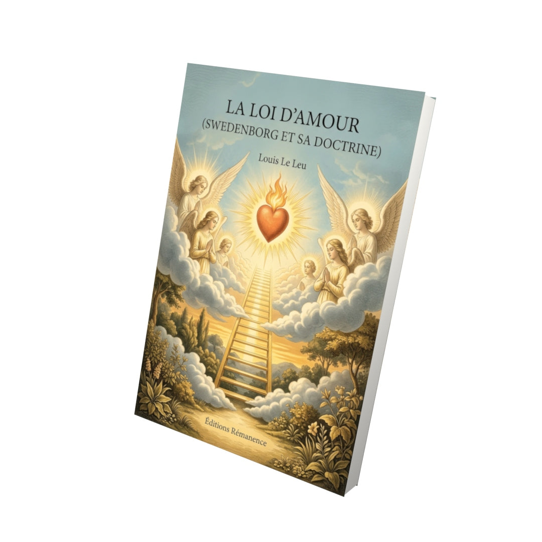 Livre La Loi d’amour (Swedenborg et sa Doctrine) par Louis Le Leu - Vue 3D - Editions Remanence