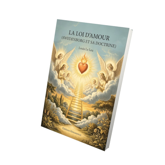 Livre La Loi d’amour (Swedenborg et sa Doctrine) par Louis Le Leu - Vue 3D - Editions Remanence