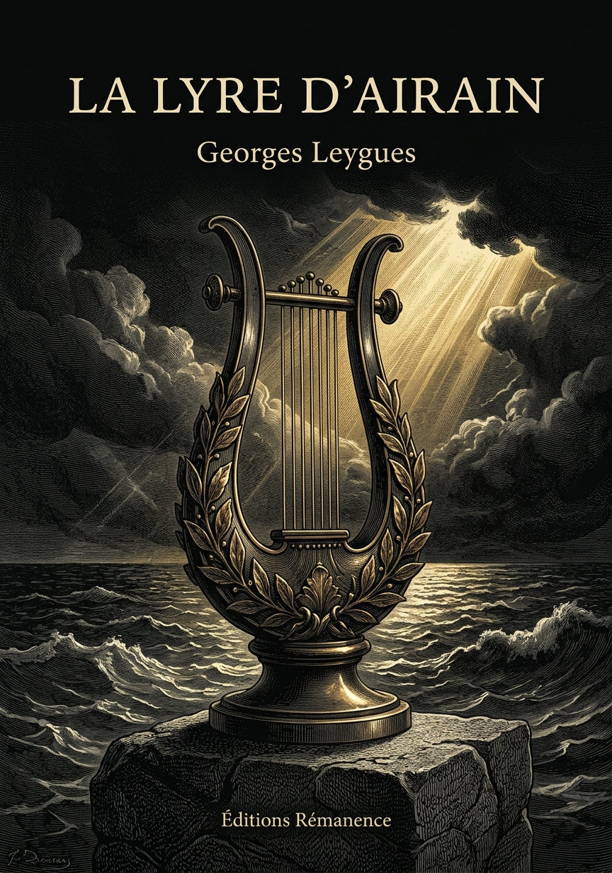 Livre La Lyre d’airain par Georges Leygues - Couverture - Editions Remanence