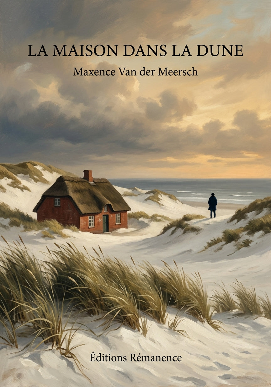 Livre La Maison dans la dune par Maxence Van der Meersch - Couverture - Editions Remanence