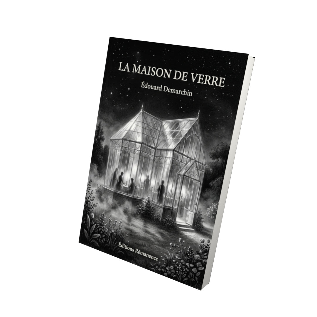 Livre La Maison de verre par Édouard Demarchin - Vue 3D - Editions Remanence