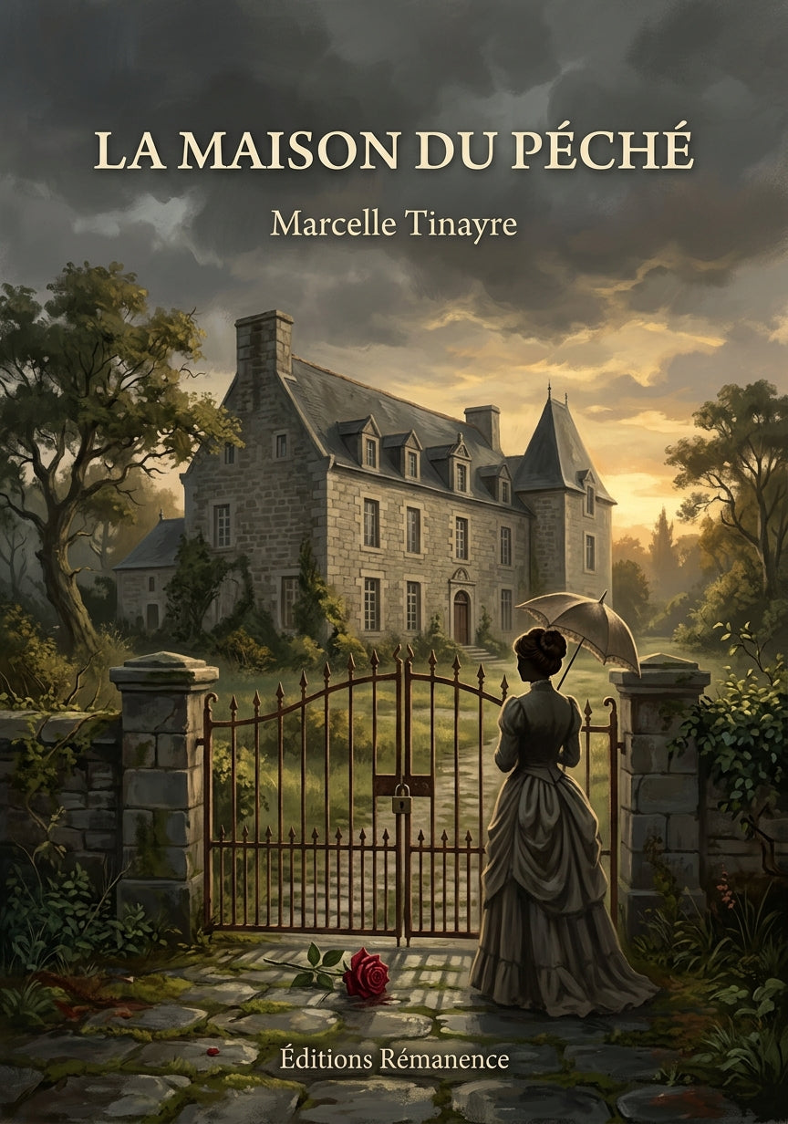 Livre La Maison du péché par Marcelle Tinayre - Couverture - Editions Remanence