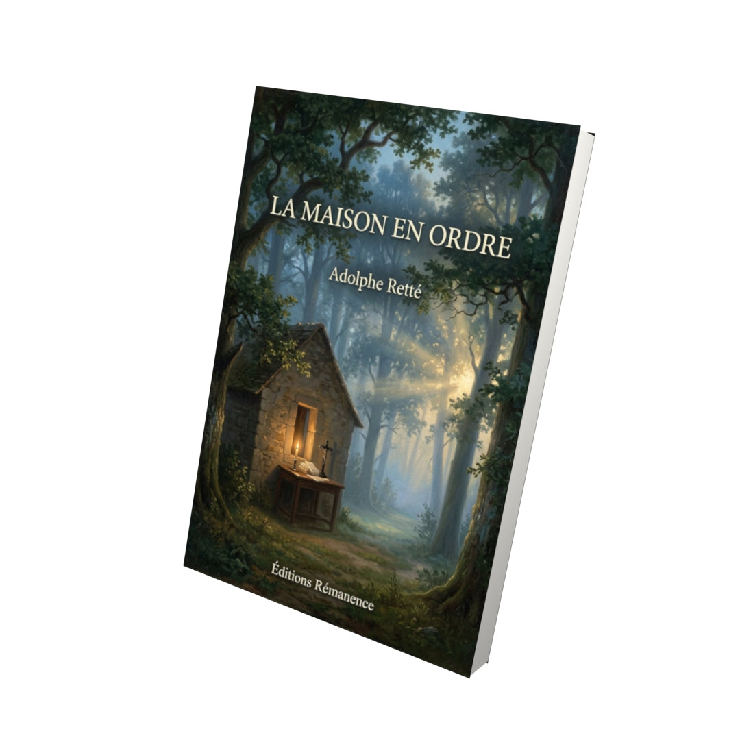 Livre La maison en ordre - Adolphe Retté - Vue 3D - Editions Remanence