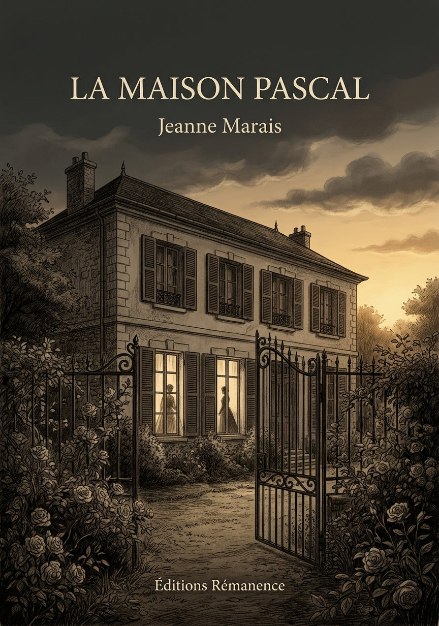 Livre La Maison Pascal par Jeanne Marais - Couverture - Editions Remanence