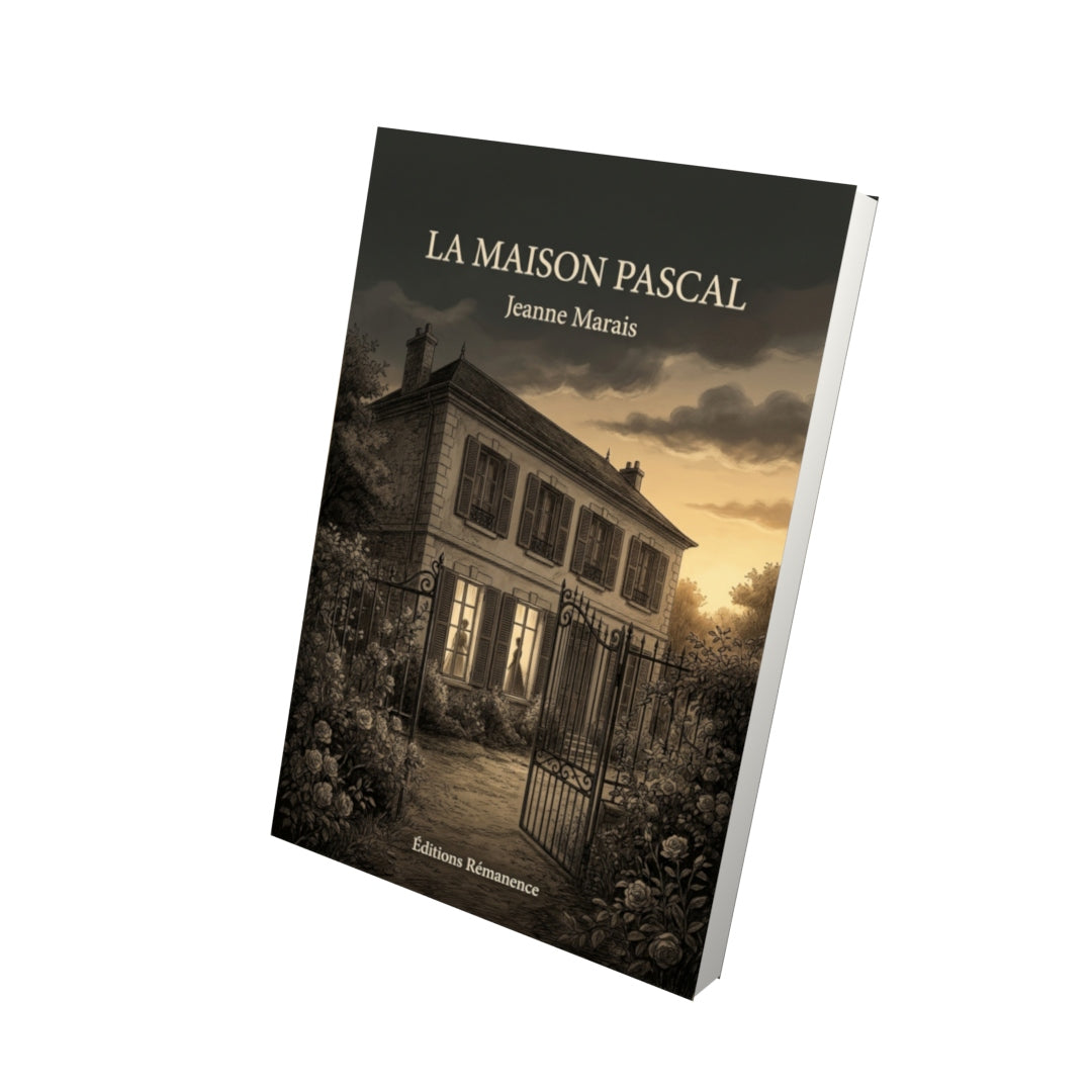 Livre La Maison Pascal par Jeanne Marais - Vue 3D - Editions Remanence