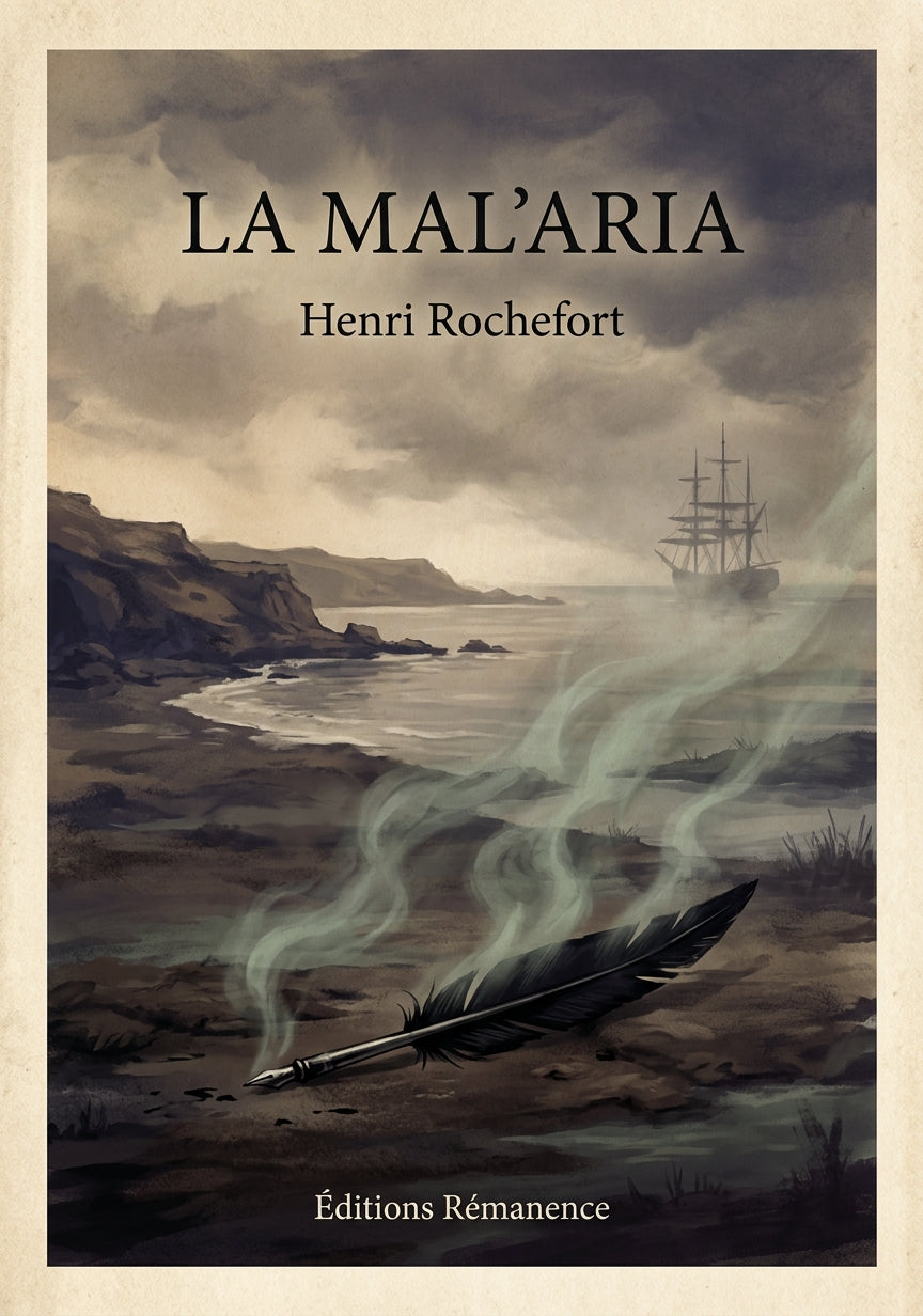 La Mal'aria - Henri Rochefort (Couverture)