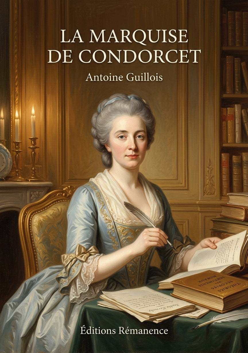Livre La Marquise de Condorcet par Antoine Guillois - Couverture - Editions Remanence