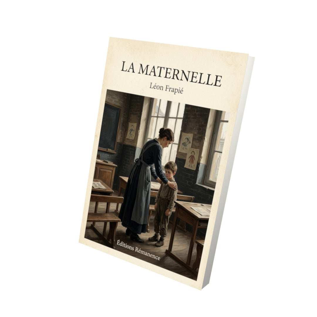 Livre La Maternelle - Léon Frapié - Vue 3D - Editions Remanence