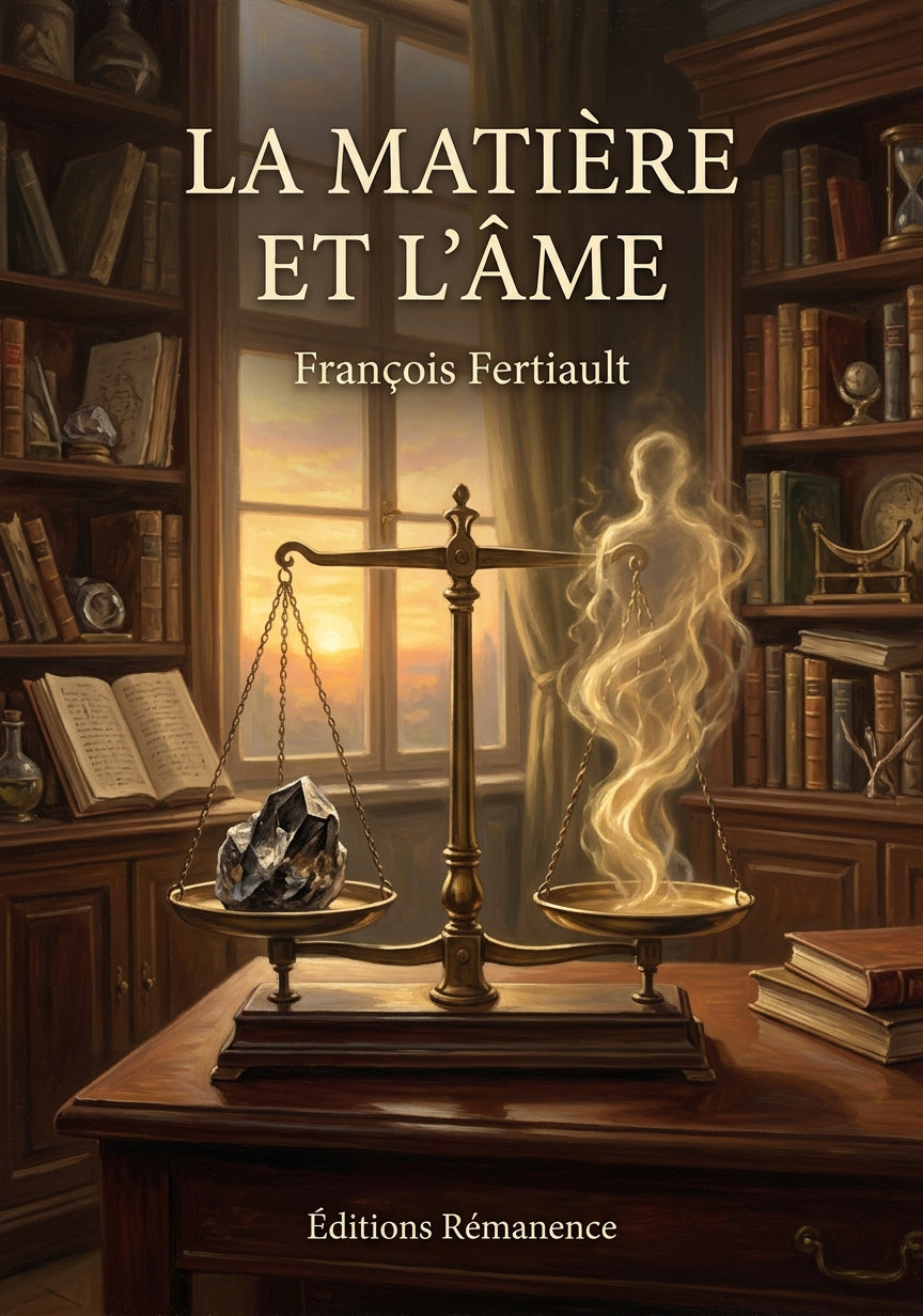 Livre La Matière et l’Âme par François Fertiault - Couverture - Editions Remanence