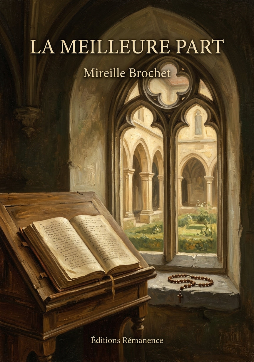 Livre La Meilleure Part par Mireille Brochet - Couverture - Editions Remanence