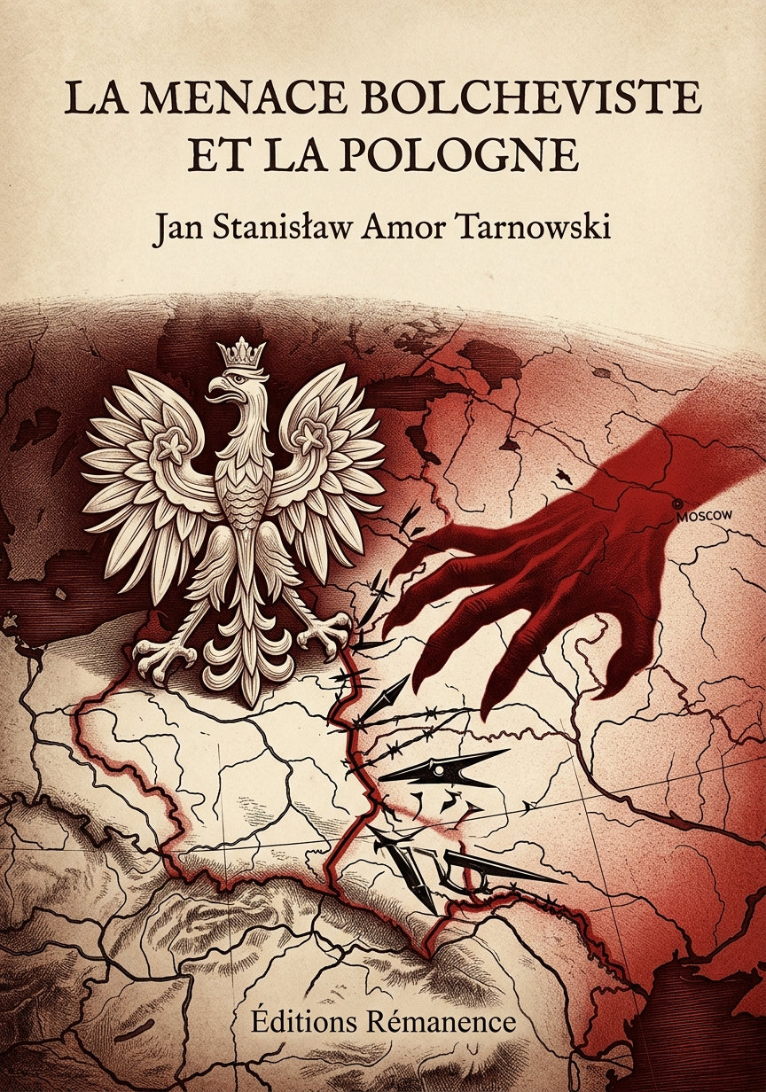 Livre La Menace Bolcheviste et la Pologne par Jan Stanisław Amor Tarnowski - Couverture - Editions Remanence