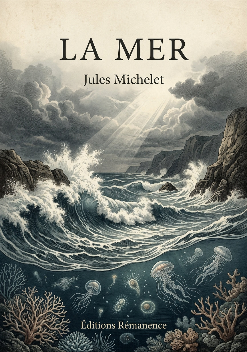 La mer - Jules Michelet (Couverture)