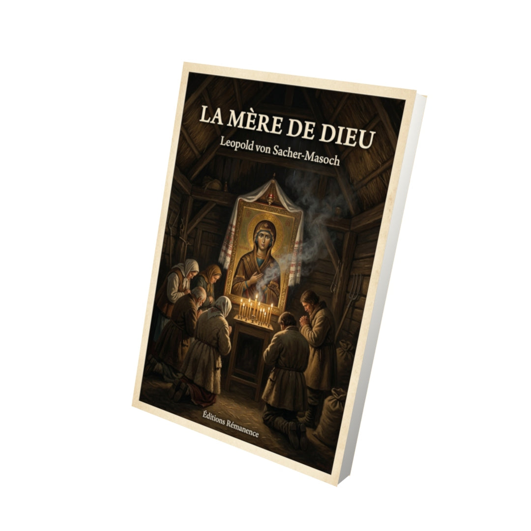 Livre La Mère de Dieu - Leopold von Sacher-Masoch - Vue 3D - Editions Remanence