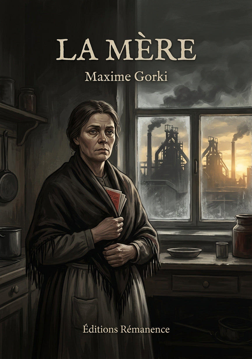 Livre La Mère par Maxime Gorki - Couverture - Editions Remanence