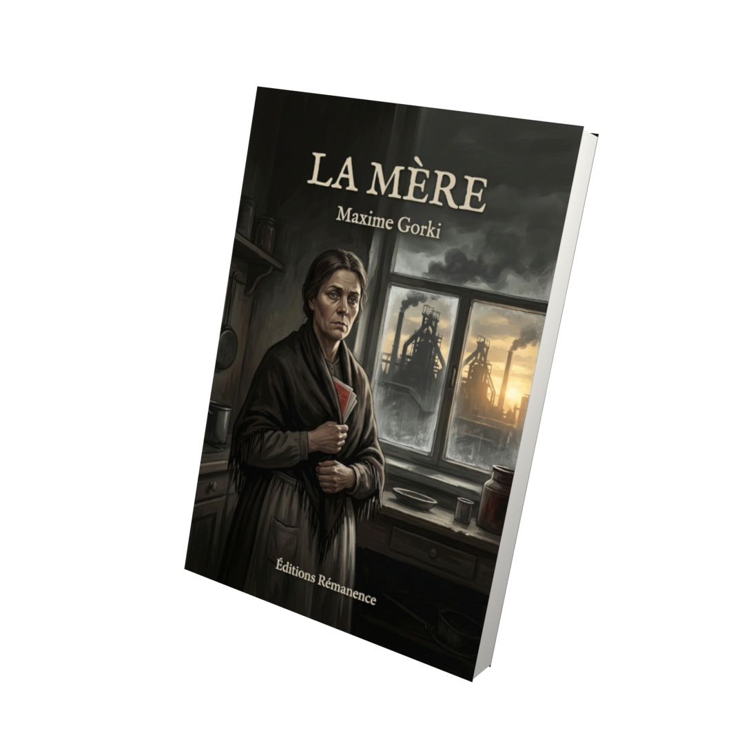 Livre La Mère par Maxime Gorki - Vue 3D - Editions Remanence