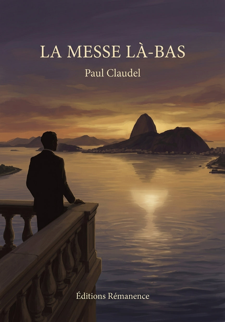 Livre La Messe là-bas par Paul Claudel - Couverture - Editions Remanence