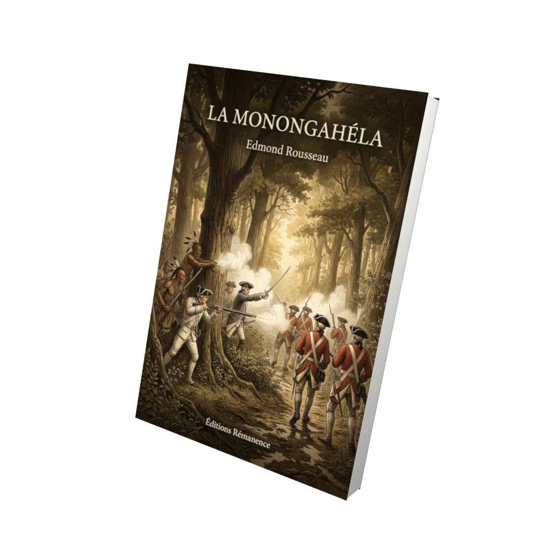 Livre La Monongahéla par Edmond Rousseau - Vue 3D - Editions Remanence