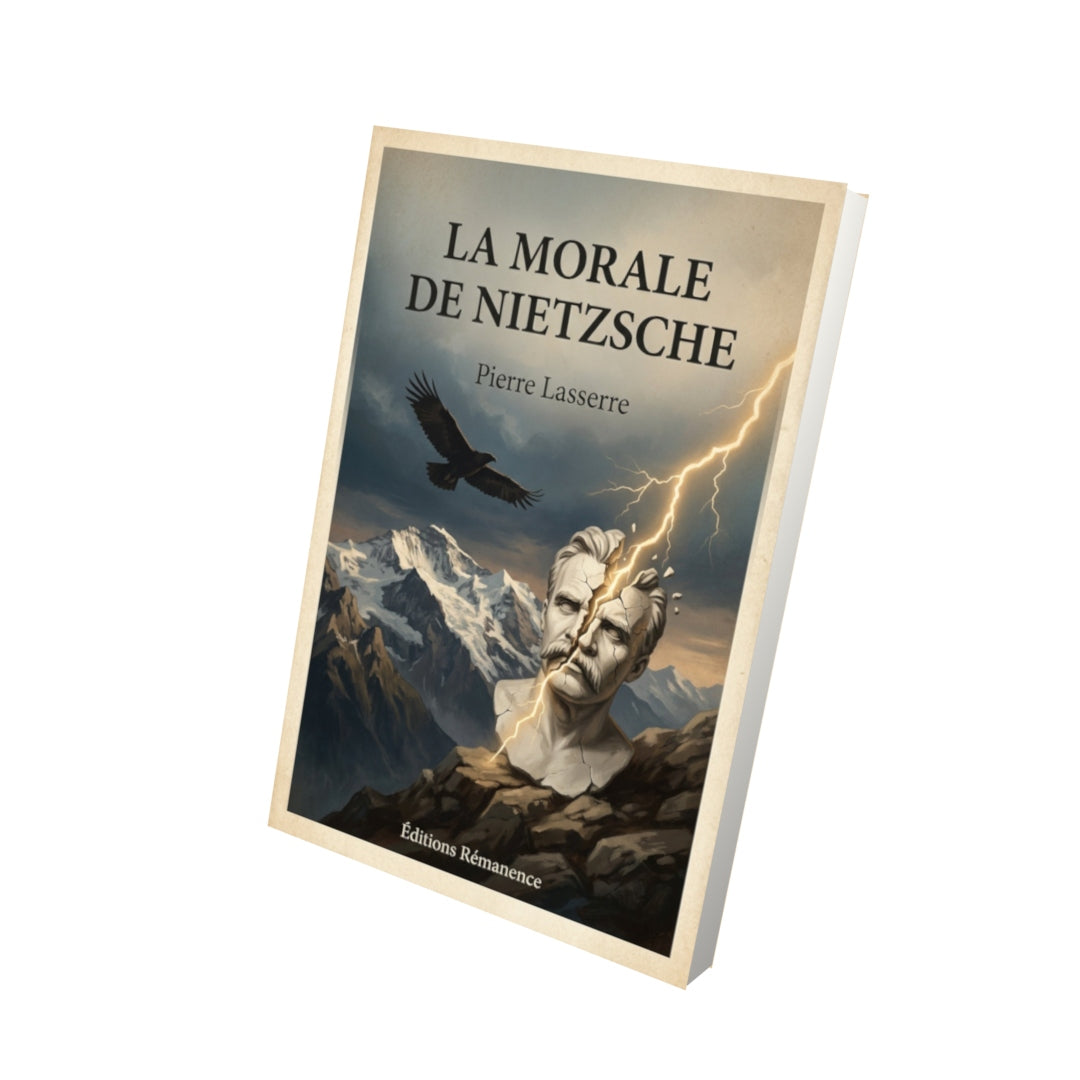 Livre La morale de Nietzsche - Pierre Lasserre - Vue 3D - Editions Remanence