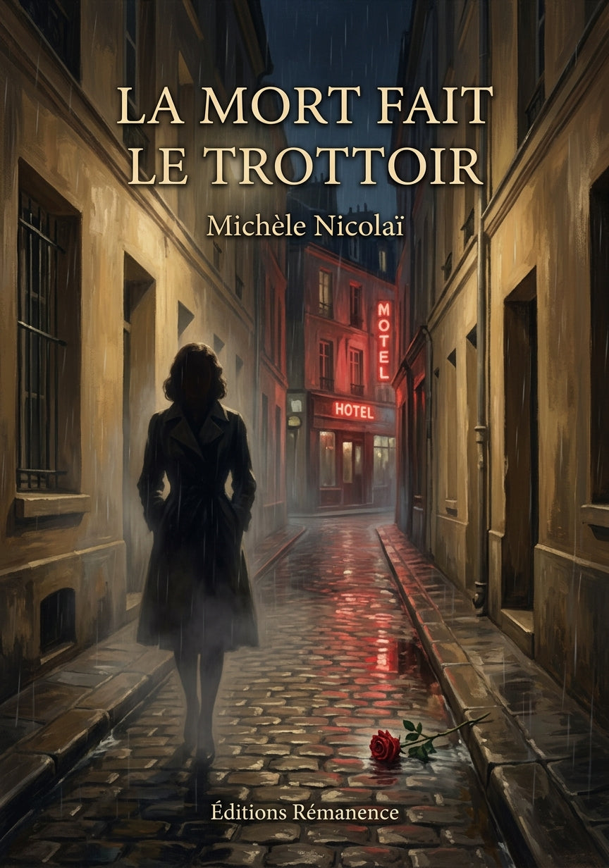 Livre La mort fait le trottoir par Michèle Nicolaï - Couverture - Editions Remanence